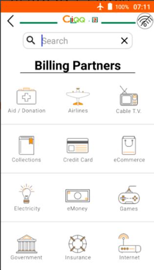 CLIQQ Mobile App: Guide for Paying Bills and Sending Money.